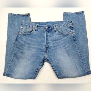 Levi's 501 '93 straight premium button fly big "E" denim jeans men's siz…